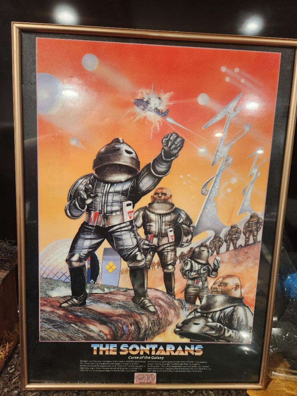 Dr Who Poster - The Santorans